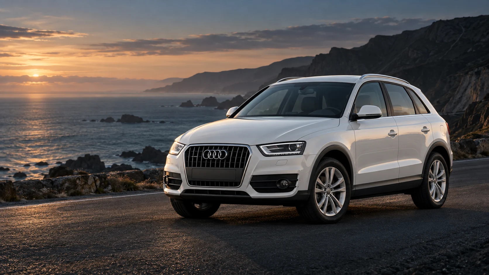Иллюстративная визуализация Audi Q3 первого поколения для страницы 2.0 TDI 140 л. с.